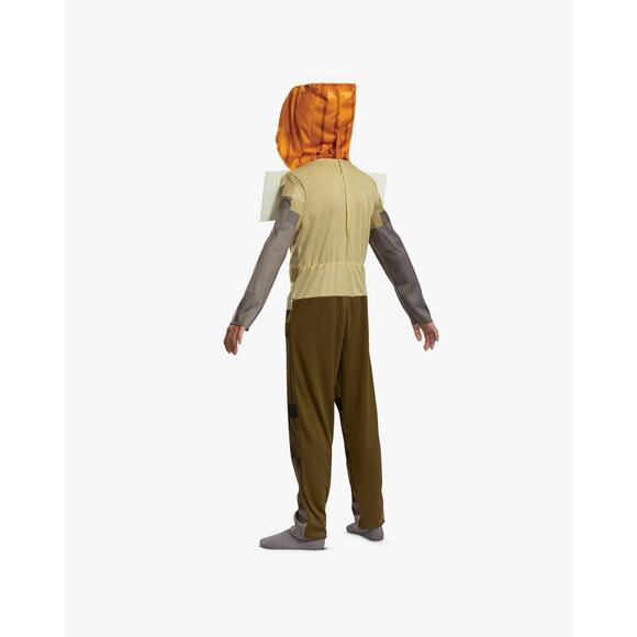 NWT- Minecraft Husk Jack O'lantern Costume, Hooded Jumpsuit Costume- Medium - Picture 2 of 7
